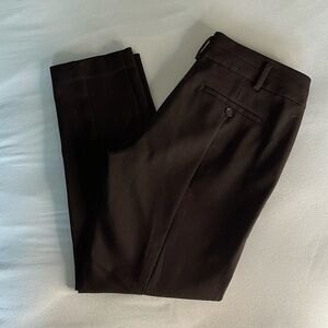LOFT Classic Black Cropped Pants